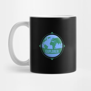 Explorer Globe Travel And Adventure Across The World Mug